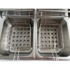 Professionel Friture 2 x 6 Liter 5 kW Bordmodel | Adexa IEF82