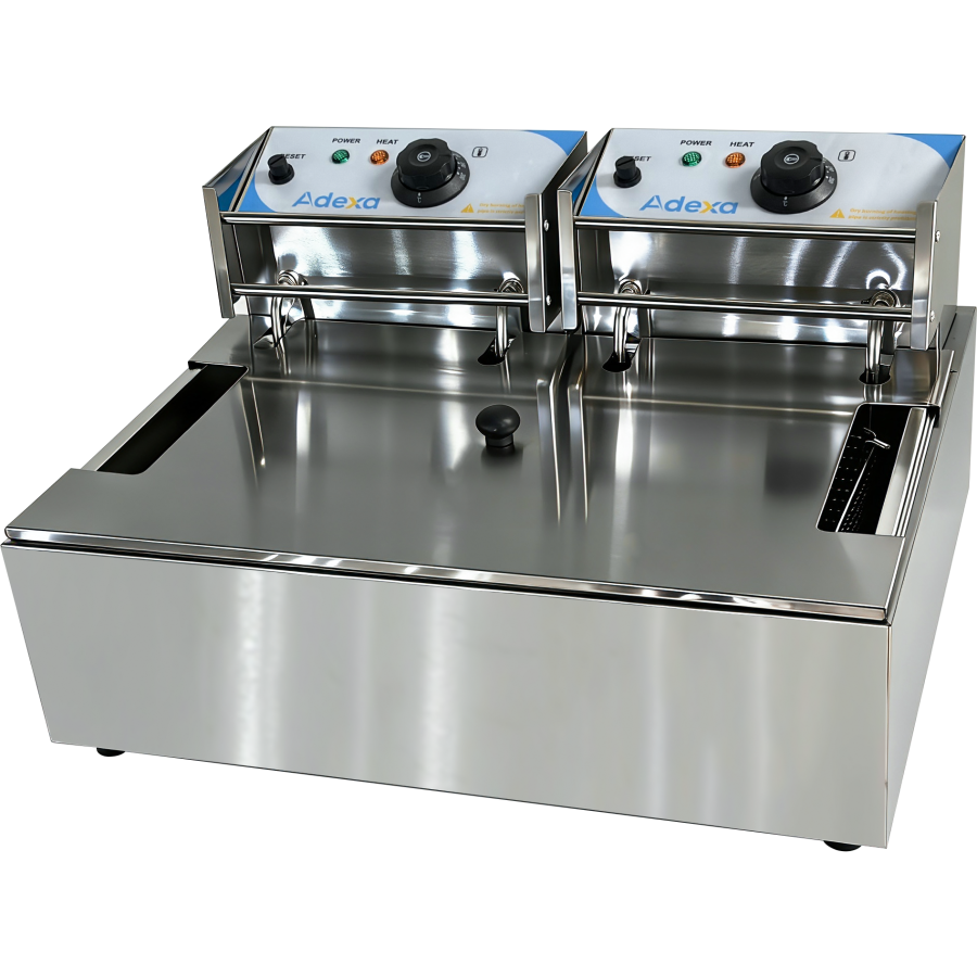 Professionel Friture 12 Liter 5 kW Bordmodel | Adexa IEF83