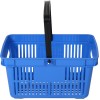 Indkøbskurv i plast 27 liter 480x325x250mm Blå | Adexa PH001BE