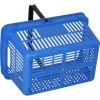 Indkøbskurv i plast 27 liter 480x325x250mm Blå | Adexa PH001BE