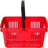 Indkøbskurv i plast 27 liter 480x325x250mm Rød | Adexa PH001R