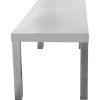 Tophylde/Serveringshylde 1 niveau 1000x335x350mm Rustfrit stål | Adexa WHES1003435