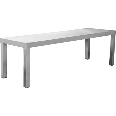 Tophylde/Serveringshylde 1 niveau 1000x335x350mm Rustfrit stål | Adexa WHES1003435