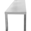 Øverste hylde/serveringshylde 1 niveau 1600x335x350mm Rustfrit stål | Adexa WHES1603435