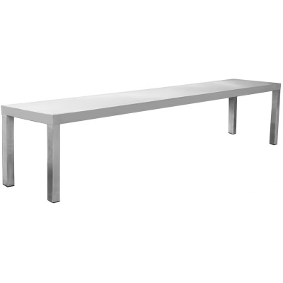 Øverste hylde/serveringshylde 1 niveau 1600x335x350mm Rustfrit stål | Adexa WHES1603435