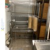 Reol i forkromet stål med 4 hylder 900x600x1800mm | Adexa WH9060180A4C