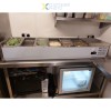 Kantinekøler/Kølerenne 1400mm 6xGN1/3 Dybde 380mm Rustfri låg | Adexa GA514