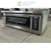 Bageriovn Elektrisk 1 kammer 2 x 400x600mm bakker 400°C Digital styring 6,6kW 400V | Adexa HTD20KI