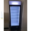 Drikkevarekøleskab Small 50 liter Glasdør Statisk køling Sort/hvid Topbelysning | Adexa LG50