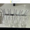 Glasholder Krom Vægmonteret Længde 300mm 15 vinglas | Adexa WGA58500300S