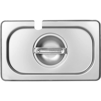 Kantinelåg med sokkel til øse Rustfrit stål GN1/9 | Adexa 819LN