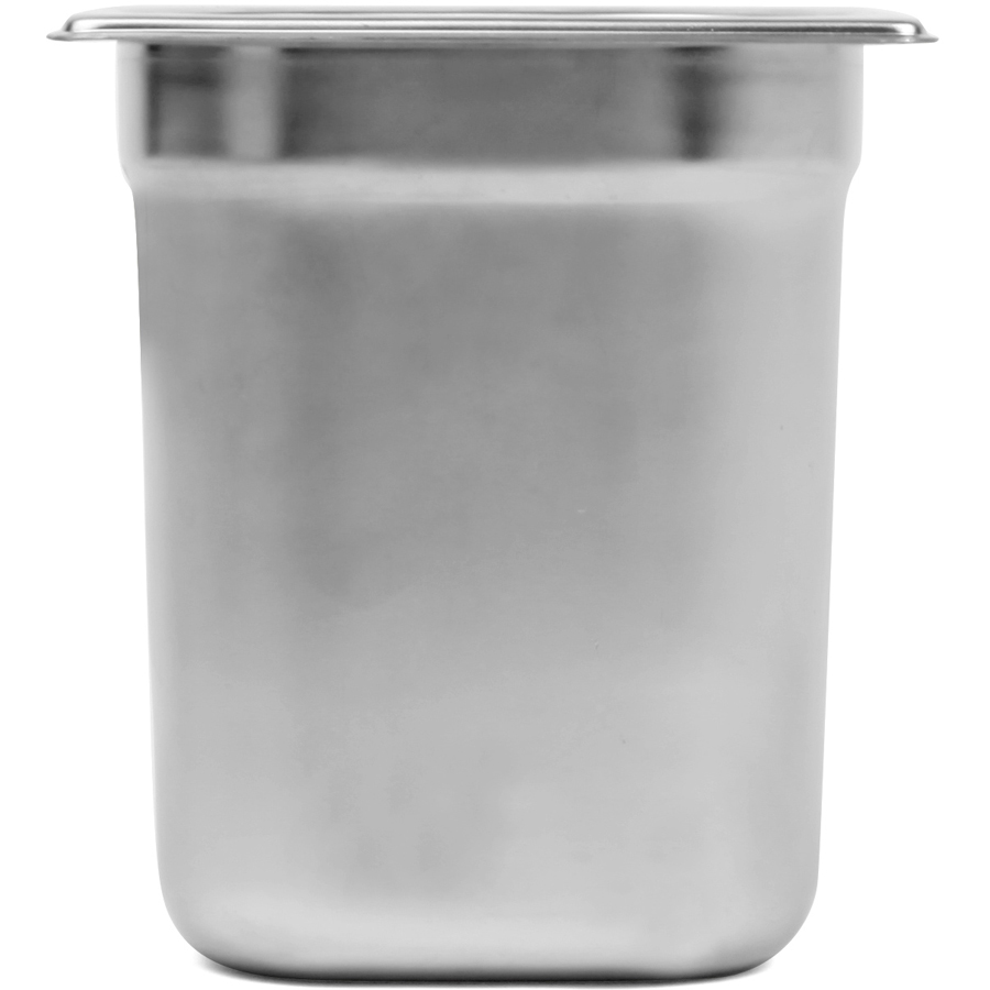 Kantine i rustfrit stål GN1/6 Dybde 200mm | Adexa 8168